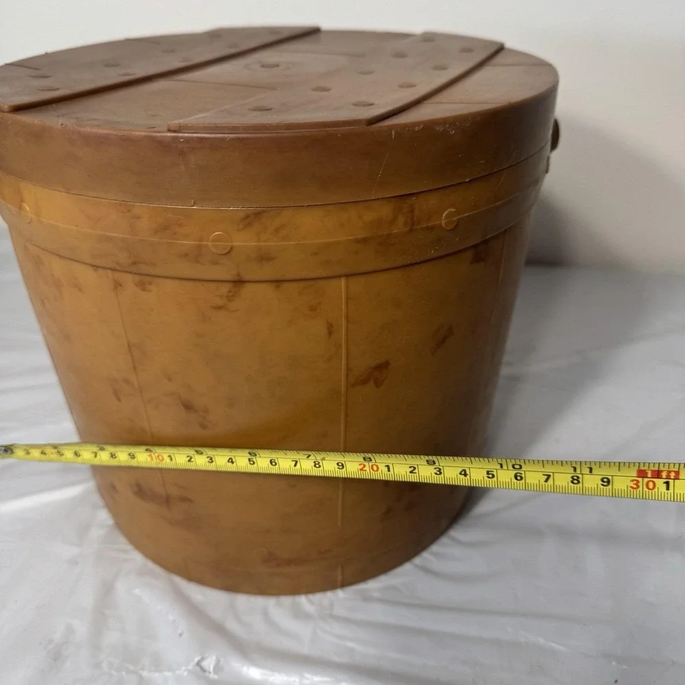 Rare 1950's Vintage Plastic Minnow Bucket from FlamboWare, Wisconsin,